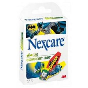 Nexcare Comfort Batman Patch 20 Assorted Pieces