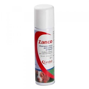 Zanco Shampoo Secco Antiparassitario Cani 150ml