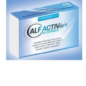 Fitoproject Alfactiv Oft Food Supplement 40 Capsules