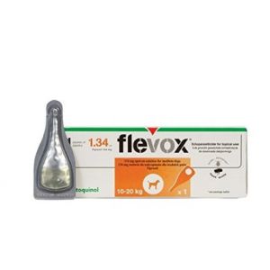 Flevox Spot-on Pesticide for Dogs 10-20 Kg 1 Pipette 1.34ml