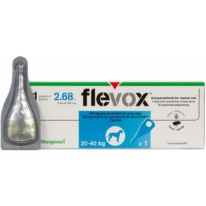 Flevox Spot-on Solution 1 Pipette 2.68ml 268mg Dogs 20 To 4