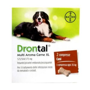 Drontal Multi Aroma Carne XL 2 Cpr