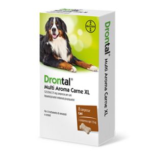 Drontal Multi Aroma Meat Xl 8 Tablets Dogs