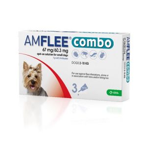 Amflee Combo Spot-on Solution 3 Pipettes 0,67ml