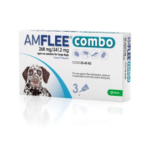 Amflee Combo Spot-on Solution 3 Pipettes 2,68ml