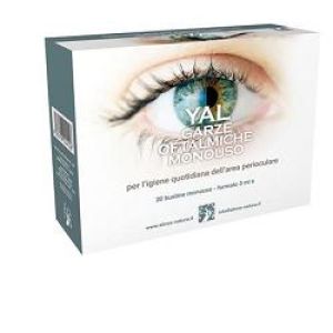 Yal Disposable Ophthalmic Gauzes Eye Hygiene 20 Pieces