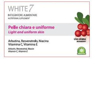 White 7 Dietary Supplement For Clear And Even Skin 30 Tablets