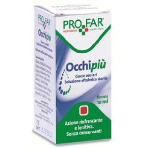Occhi Piu' Refreshing Eye Drops 1 Bottle Of 10ml Pro
