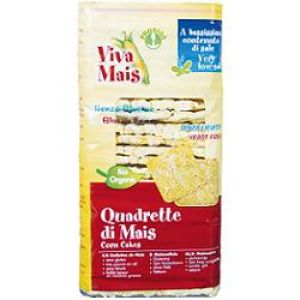 Viva Mais Corn Squares Without Salt And Without Yeast 130g