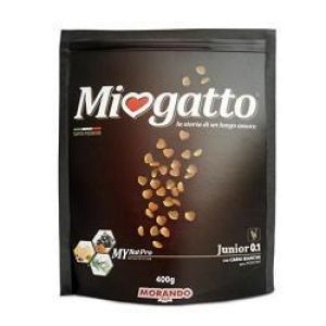 Morando Miogatto Junior 0,1 Croquettes White Meat 400g