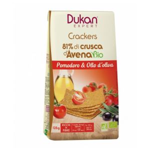 Dukan expert organic tomato crackers 125g