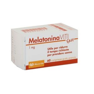 Melatonin Viti Fast 1mg Sleep Supplement 60 Tablets