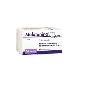Melatonin Retard 1mg 60 Tablets In Bottle With Case