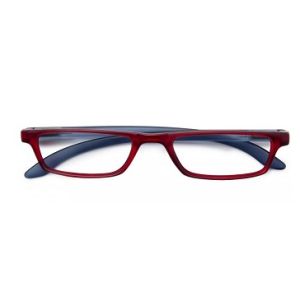 Twins Silver Trendy Preassembled Glasses Red/Blue +2,5