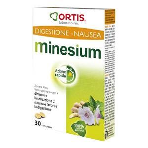 Minesium Digestion Nausea Food Supplement 30 Tablets