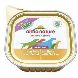 Almo Nature Daily Menu Bio Dog With Chicken And Milk 100g