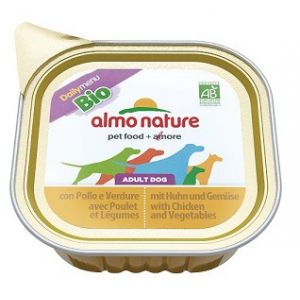Almo Nature Daily Menu Bio Dog Organic Chicken And Vegetables 100g
