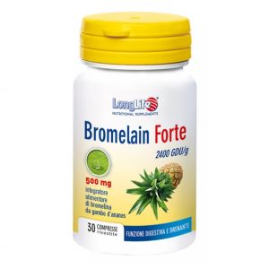 Longlife Bromelain Forte 30 Tablets
