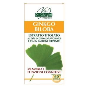 Dr. Giorgini Ginkgo Biloba Titrated Extract 60 Tablets