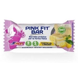 Proaction pink fit lemon cake protein bar 30g