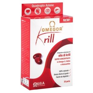 Omegor Krill Omega3 Supplement Epa And Dha Cognitive Functions 30 Pearls