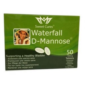Waterfall d-mannose homeopathic medicine 50 tablets