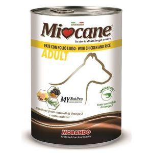 Morando Miocane Humid Pate' Pate With Chicken And Rice 400g