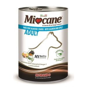 Morando Miocane Wet Pate Pate With Salmon And Spelled 400g
