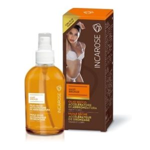 Incarose dry oil tanning accelerator face and body 125ml