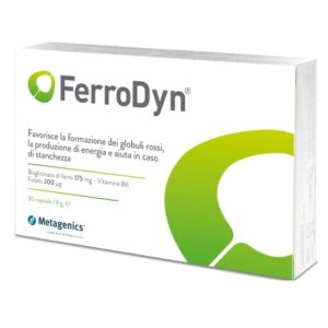 Metagenics FerroDyn HI Iron Supplement 30 Capsules