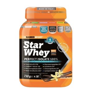 Namedsport Star Whey Perfect Isolate Food Supplement Vanilla Flavor 750g