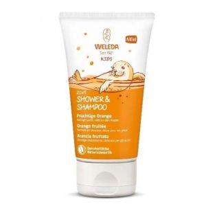 Weleda Kids Shower-shampoo 2in1 Children Fruity Orange 150ml