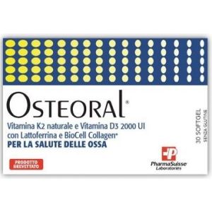 Pharmasuisse Laboratories Osteoral 30 Soft Capsules