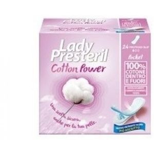Lady presteril biodegradable panty liners 24 pieces