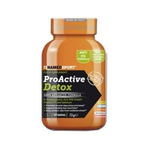 Named proactive detox dietary supplement 60 tablets