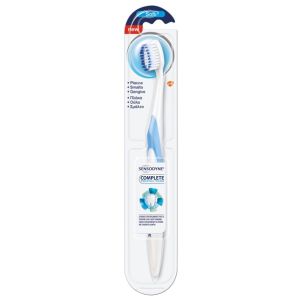 Sensodyne complete protection soft toothbrush for sensitive teeth