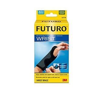 Futuro Black Reversible Wrist Brace 1 Piece