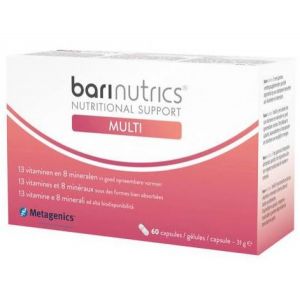 Metagenics Barinutrics Multi Food Supplement 60cps