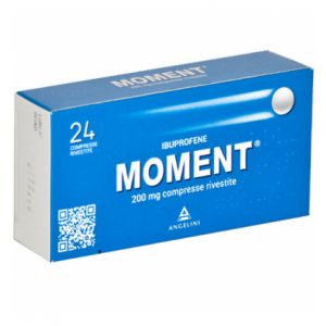 Angelini Moment 200mg Ibuprofen 24 Coated Tablets