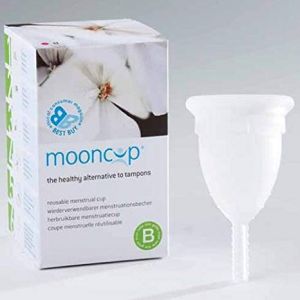 Menstrual cup mooncup size b small for women under 30