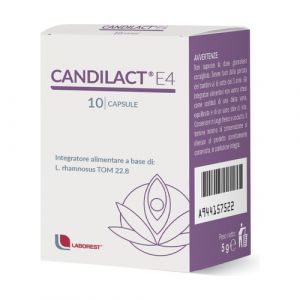 Candilact e4 vaginal wellness supplement 10 capsules