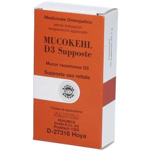 Imo Sanum Mucokehl D 3 Medicinale Omeopatico 10 Supposte