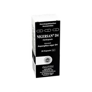 Imo Sanum Nigersan D 4 Homeopathic Medicine 20 Capsules