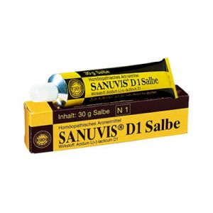 Imo Sanuvis D1 Homeopathic Remedy In Ointment 30g Sanum Line