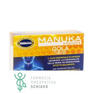 Optima Manuka Benefit Throat Voice Anti-inflammatory Supplement 20 Chewable Tablets