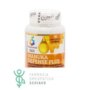 Optima Colors of Life Manuka Defense Plus Immune Defense Supplement 40 Capsules
