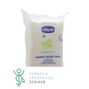 Chicco Baby Moments Squares Soft Cotton 60 Pieces 0m