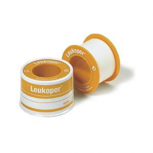 Leukopor Patch On Roccheto In Tnt For Sensitive Skins 5 MX 1,25 Cm
