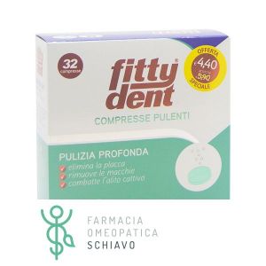 Fittydent tablets for dental prostheses and orthodontic appliances 32 tablets