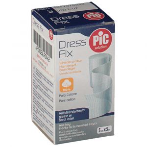 Pic Dress Fix Hemmed Bandages Cm 5 X 5 M